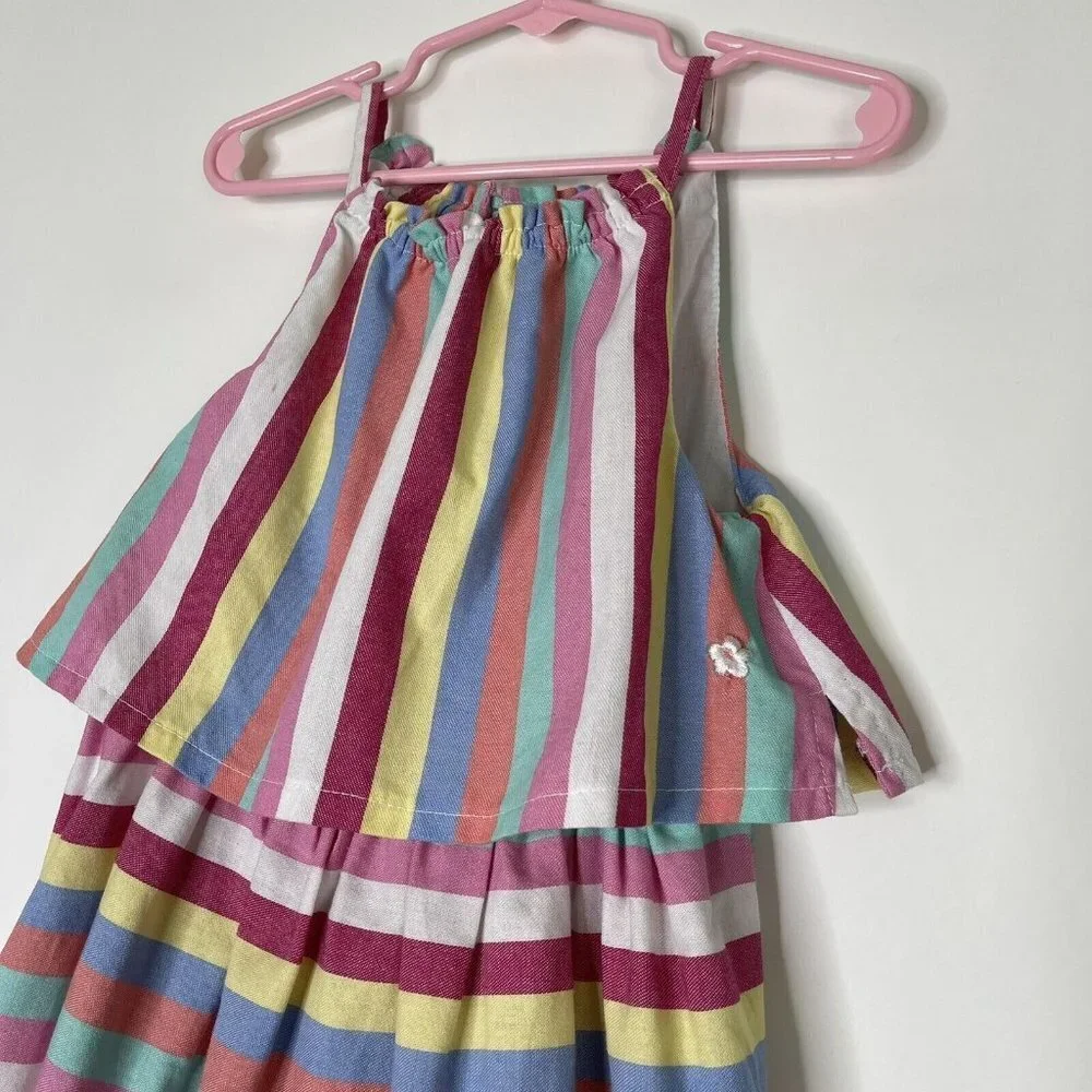 Limited Too Rainbow Sun Dress Girls‎ Size 5